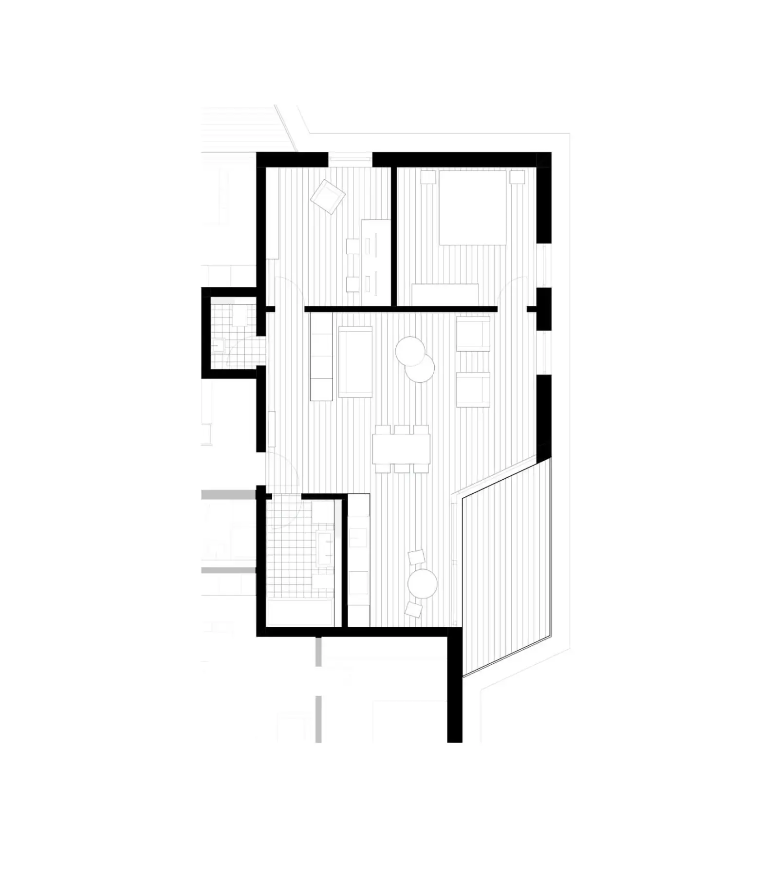 Grundriss 3.5 Zi Wohnung